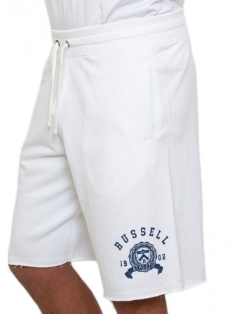 Ανδρική Βερμούδα Russell Athletic Alpha Seamless Shorts A3-060-1-001 White