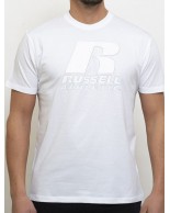 Ανδρικό T-Shirt Russell Athletic R Tonal-S/S Crewneck Tee Shirt A3-071-1-001 White