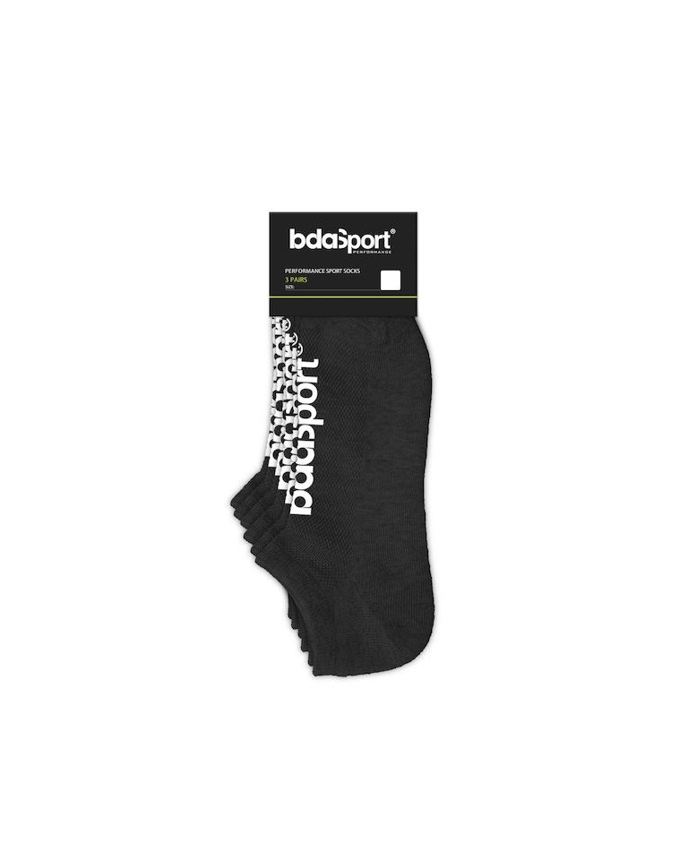 Κάλτσες Body Action 3-Pack Unisex No-Show Socks - 095302-01 Black