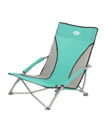 Καρέκλα Παραλίας NC3035 Πράσινο/Γκρι Nils Camp