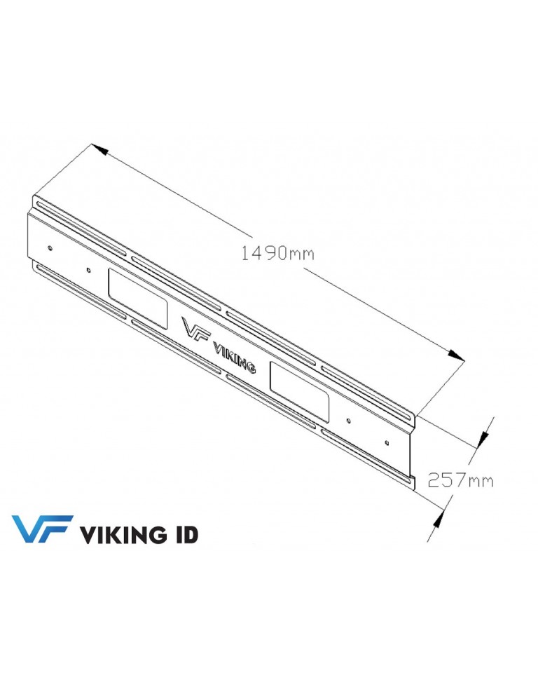 Viking FR-004 Αναδιπλούμενο Επιτοίχιο Power Rack