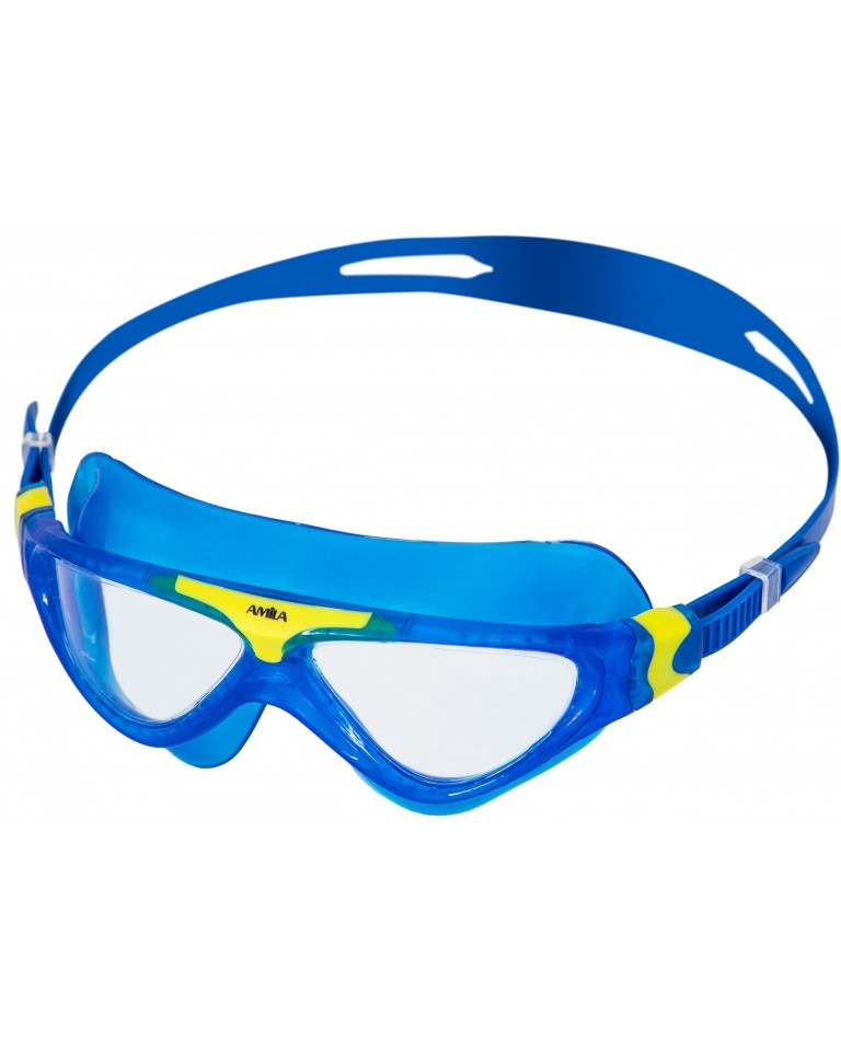 Amila L1004YAF Γυαλιά Κολύμβησης Ενηλίκων με Αντιθαμβωτικούς Φακούς ( 47176)