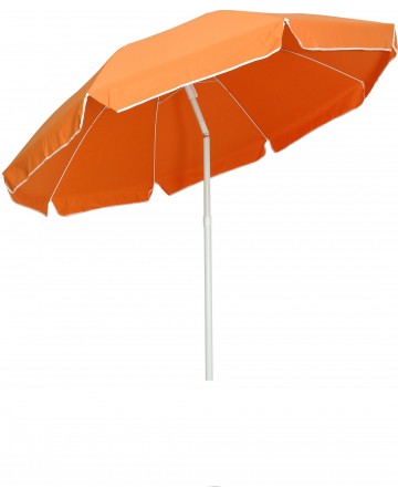 Ομπρέλα Βεράντας/Κήπου/Θαλάσσης Ενισχυμένη Πορτοκαλί 2m