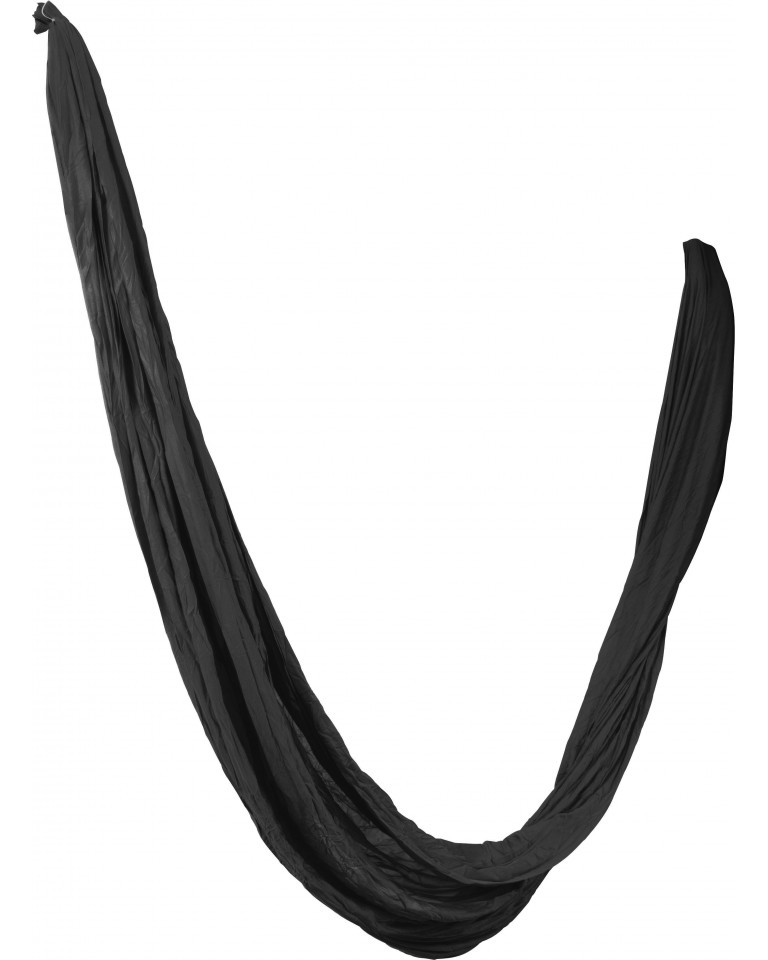 Κούνια Yoga ελαστική (Elastic Yoga Swing Hammock) Μαύρη 6m Amila 96921