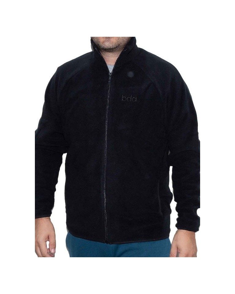Ανδρική Ζακέτα Body Action Men's Polar Fleece Jacket 073322 01 (Black)