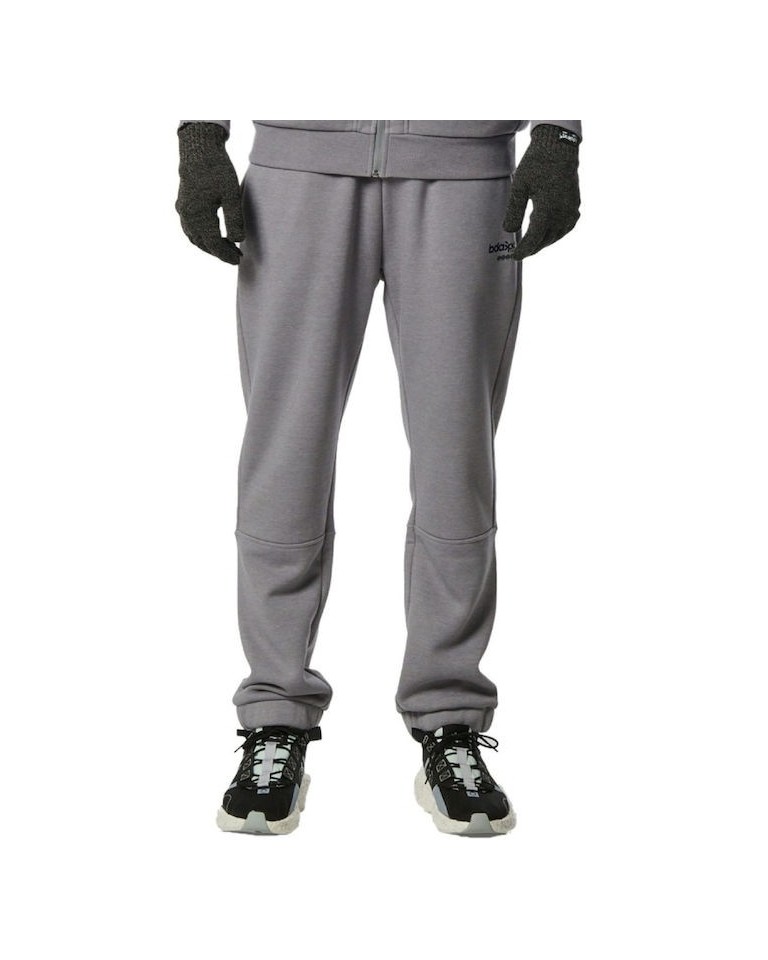 Ανδρικό Παντελόνι Φόρμας Body Action Men's Basic SweatPants 023338-03  (Silver)