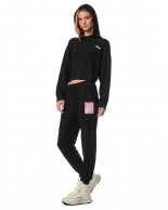 Γυναικείο Παντελόνι Φόρμας Body Action Women's 7/8 High Rise Yoga Joggers 021337-01 (Black)