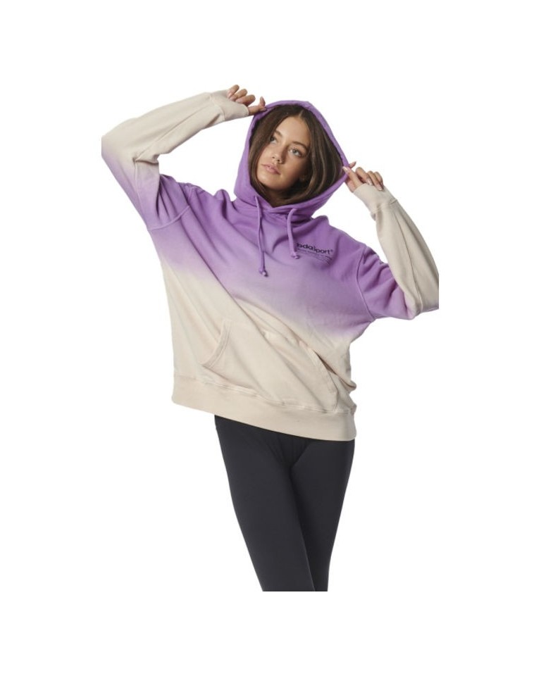 Ζακέτα με Κουκούλα Body Action Dip Dyed Hoodie 063318-13C  (Lilac)