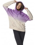 Ζακέτα με Κουκούλα Body Action Dip Dyed Hoodie 063318-13C  (Lilac)