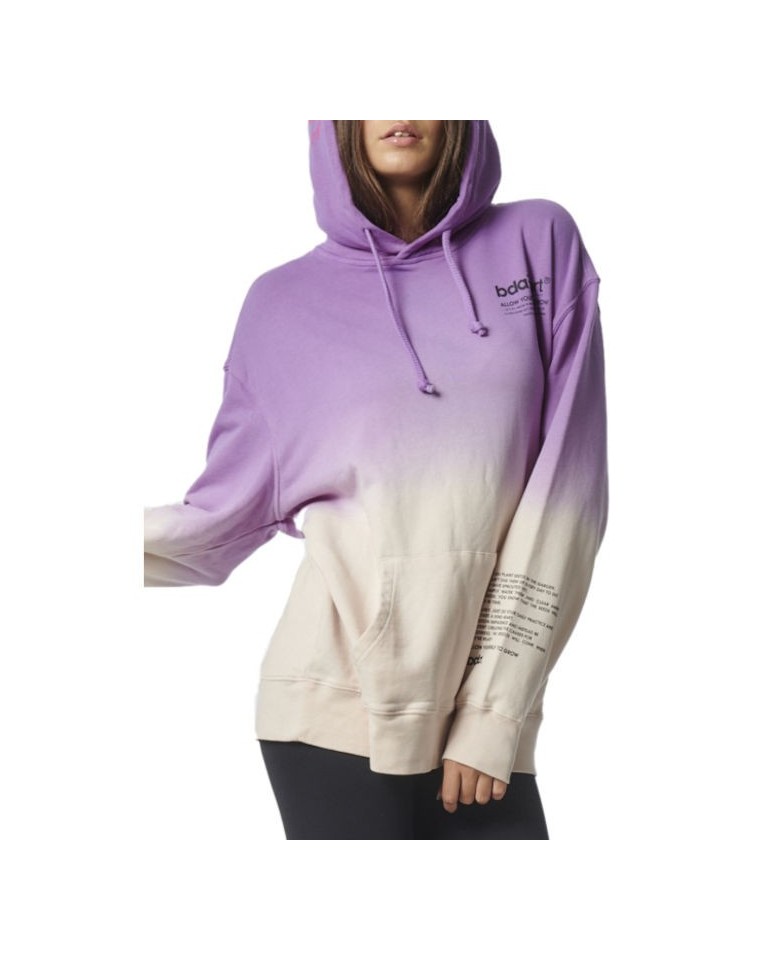 Ζακέτα με Κουκούλα Body Action Dip Dyed Hoodie 063318-13C  (Lilac)