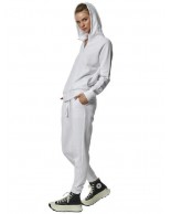 Γυναικεία Ζακέτα με Κουκούλα Body Action Women's Fleece Full  Zip Hoodie 071320-02  (White)
