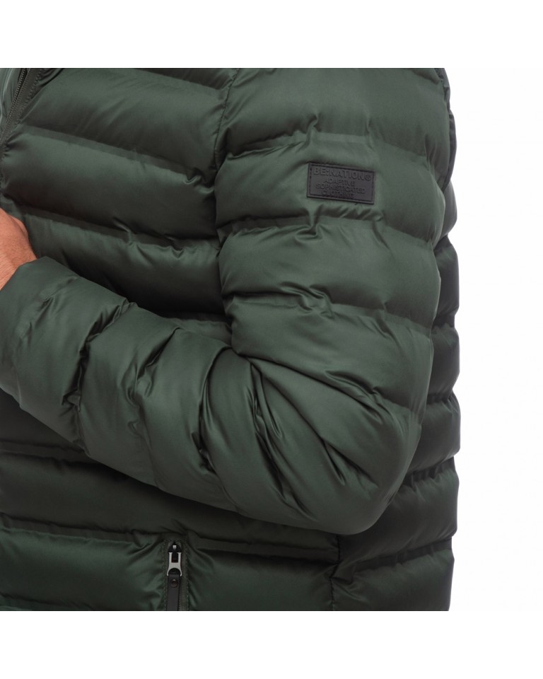 Ανδρικό Μπουφάν Be Nation Padded Jacket With Detachable Hood D.Green 7B 08302305