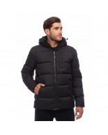 Ανδρικό Μπουφάν Be Nation Padded Jacket With Detachable Hood Black 01 08302301