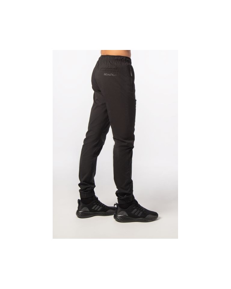 Ανδρικό Παντελόνι Φόρμας Be Nation Tech Pant Black 01 02302311