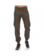 Ανδρικό Παντελόνι Φόρμας Be Nation Cargo Pants Elastic Hem D.Chaki 13B 02302308