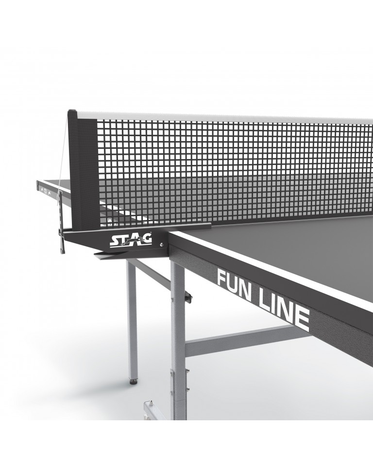 Τραπέζι Ping Pong Εσωτερικού Χώρου Stag Fun 19mm Μαύρο 42858