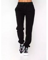 Γυναικείο Παντελόνι Fila Stacy Cuffed Rib Pant  APJC0027-BLACK