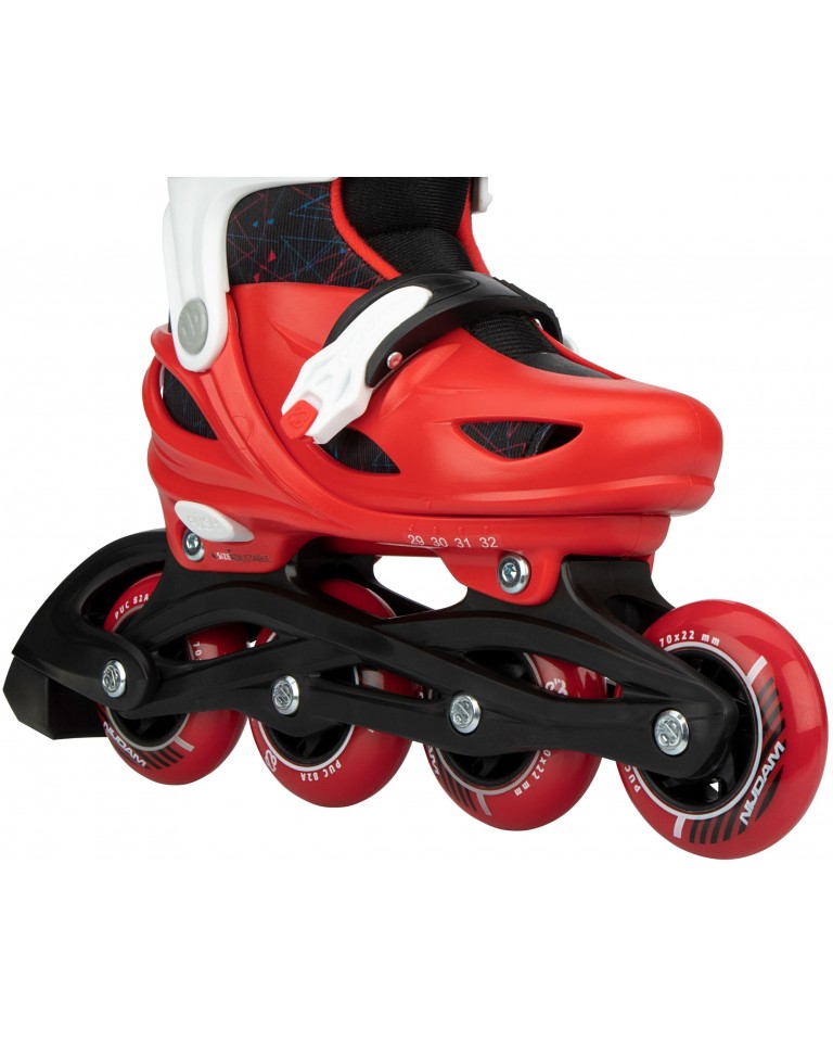 Nijdam Inline Skates Ρυθμιζόμενα "Rad Racer"