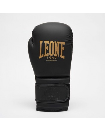 Γάντια προπόνησης Leone Black & Gold Boxing Gloves GN059-D