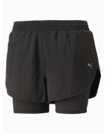 Γυναικείο Σορτσάκι Puma Run Favorite Woven 2 in 1 3'' Short 523181-01