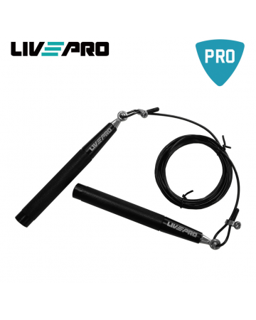 Σχοινάκι Ταχύτητας Live Pro Premium μαύρο (Β 8283 b)
