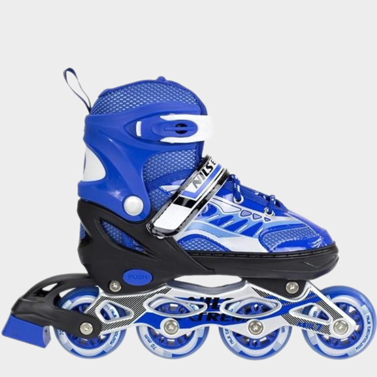 Αυξομειούμενα Πατίνια Roller Nils Extreme Inline Skates Μπλέ NJ 1828 A (Size 39-42)