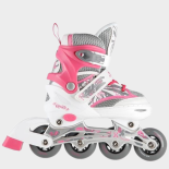 Αυξομειούμενα Πατίνια Roller NA 10602A Inline Skates Nils Extreme Ρόζ (39-42)