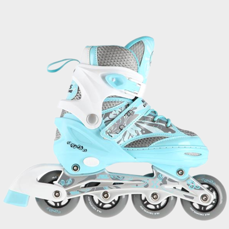 Αυξομειούμενα Πατίνια Roller NA 10602A Inline Skates Nils Extreme Μπλέ (31-34)