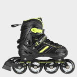 Αυξομειούμενα Roller Nils Extreme In-Line Skates/Hockey Ice Skates 2 σε 1 Μαύρο/Πράσινο NH18191 (34-38)