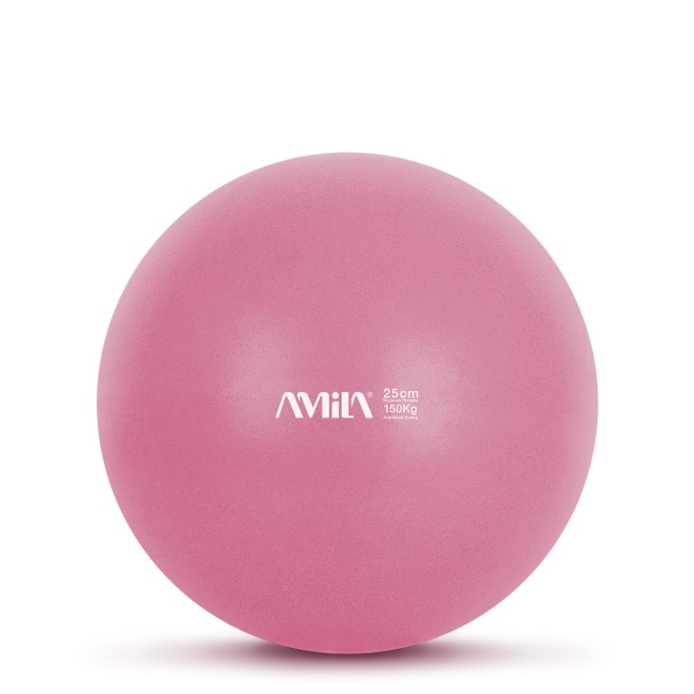 Μπάλα Γυμναστικής Amila Pilates Ball 25cm Ρόζ Bulk 95820