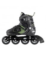 Αυξομειούμενα Πατίνια Roller NA 9080 Μαύρο/Πράσινο IN-LINE SKATES NILS EXTREME