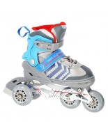 Αυξομειούμενα Roller NH18192 A 4σε1 Γκρι/Μπλε IN-LINE SKATES/HOCKEY ICE SKATES