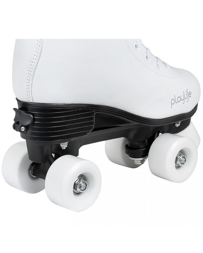 Αυξομειούμενα Roller Skates - Quads Playlife Classic White