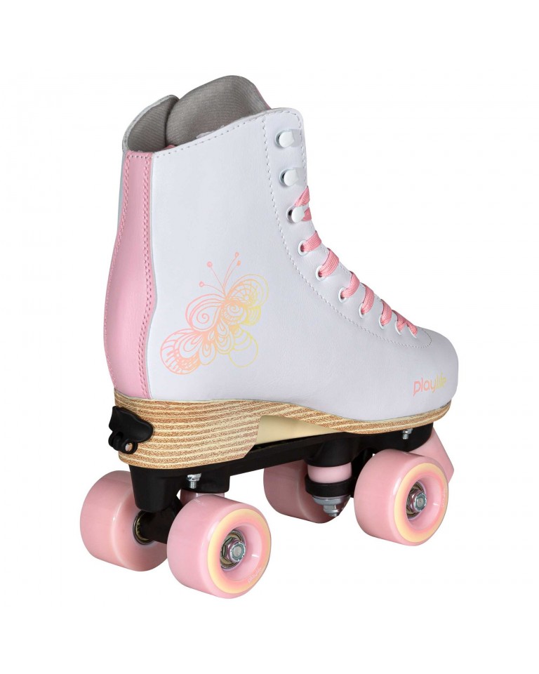 Αυξομειούμενα Roller Skates - Quads Playlife Classic Pale Rose