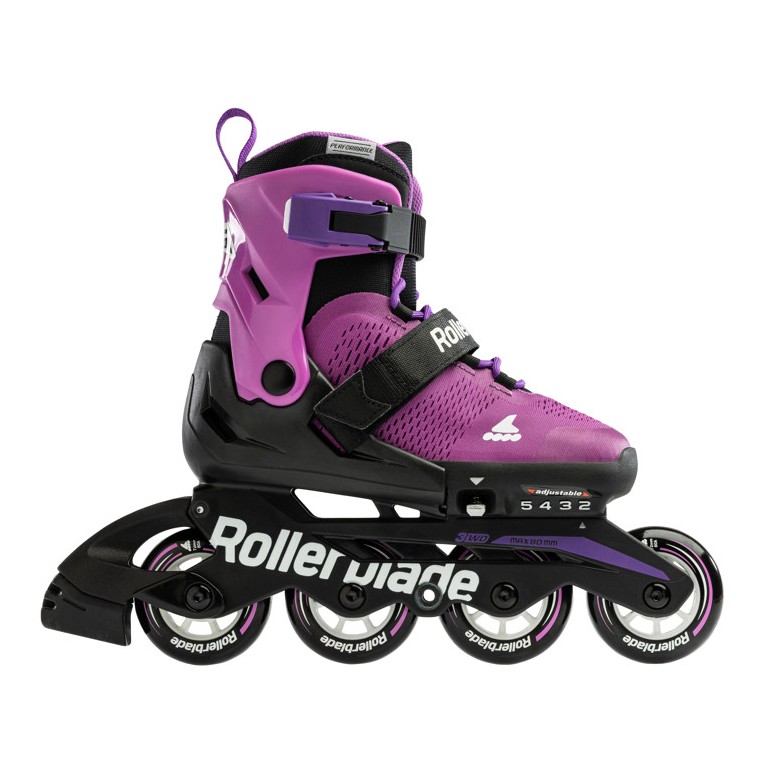 Αυξομειούμενα Inline Skates Rollerblade Microblade Purple/Black 43.072219/PUR/BL (Size 36.5-40.5)