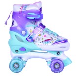 Αυξομειούμενα Roller Skates Αθλοπαιδιά, Μέντα 002.10322/M (Size 27-30)