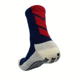 Αθλητικές Κάλτσες Ligasport Seeker Quarter Training / Running socks with gel (Μπλέ/Κόκκινο)